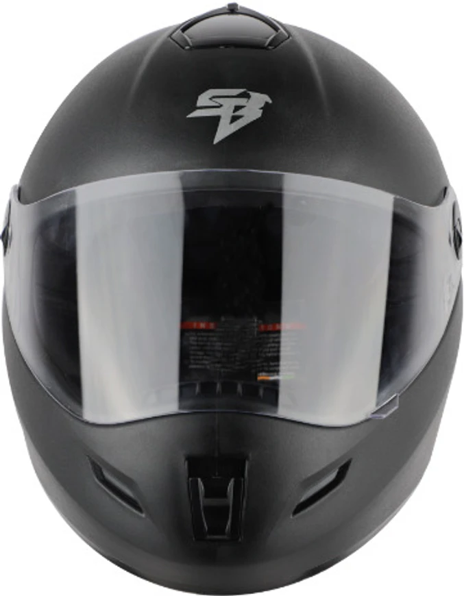 STEELBIRD SBH-2 ROX PLUS DASHING BLACK C/V (L)