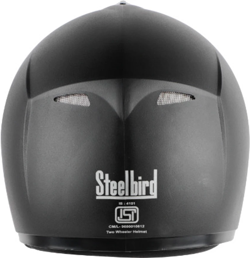 STEELBIRD SBH-2 ROX PLUS DASHING BLACK C/V (M) STEELBIRD SBH-2 ROX PLUS DASHING BLACK C/V (M)