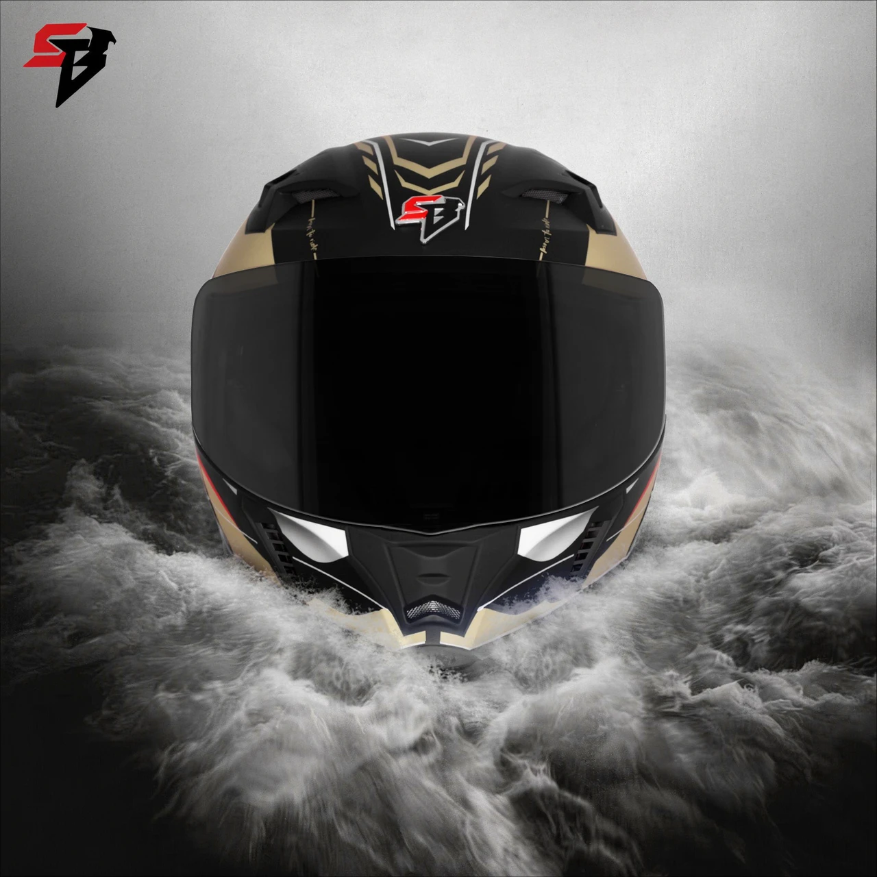 STEELBIRD SBH-20 ISS SILVER BORN TO RIDE GLOSSY BLACK/DESERT STORM C/V 580MM ISI+DOT STEELBIRD SBH-20 ISS SILVER BORN TO RIDE GLOSSY BLACK/DESERT STORM C/V 580MM ISI+DOT