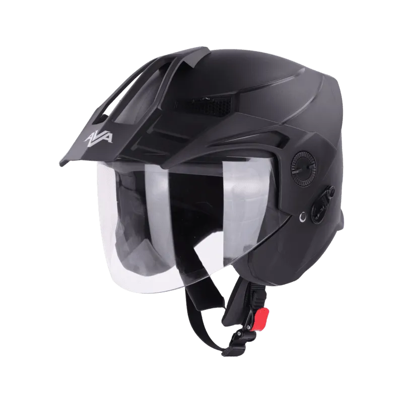 STEELBIRD SBH-23 ISS AVA DASHING WITH PEAK BLACK C/V (L) STEELBIRD SBH-23 ISS AVA DASHING WITH PEAK BLACK C/V (L)