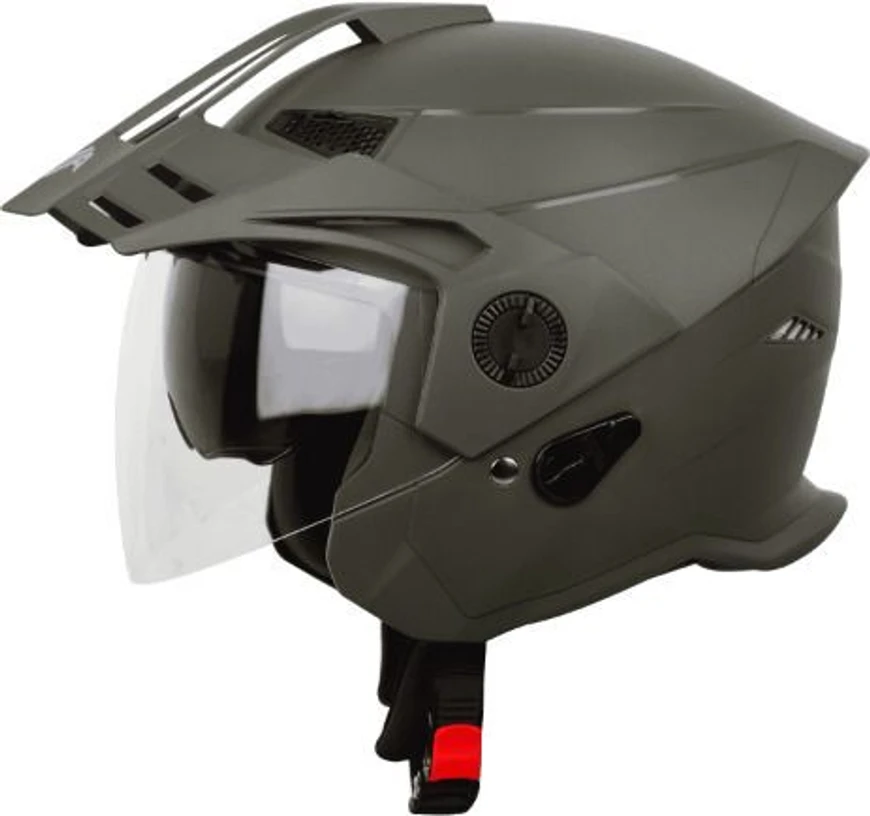STEELBIRD SBH-23 AVA DASHING WITH PEAK BATTLE GREEN C/V (L)