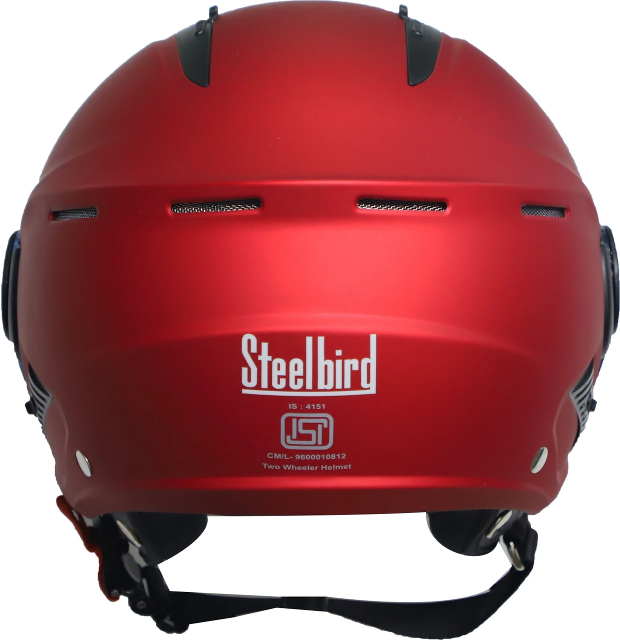 STEELBIRD SBH-24 VOX GLOSSY CH.RED C/V (L)