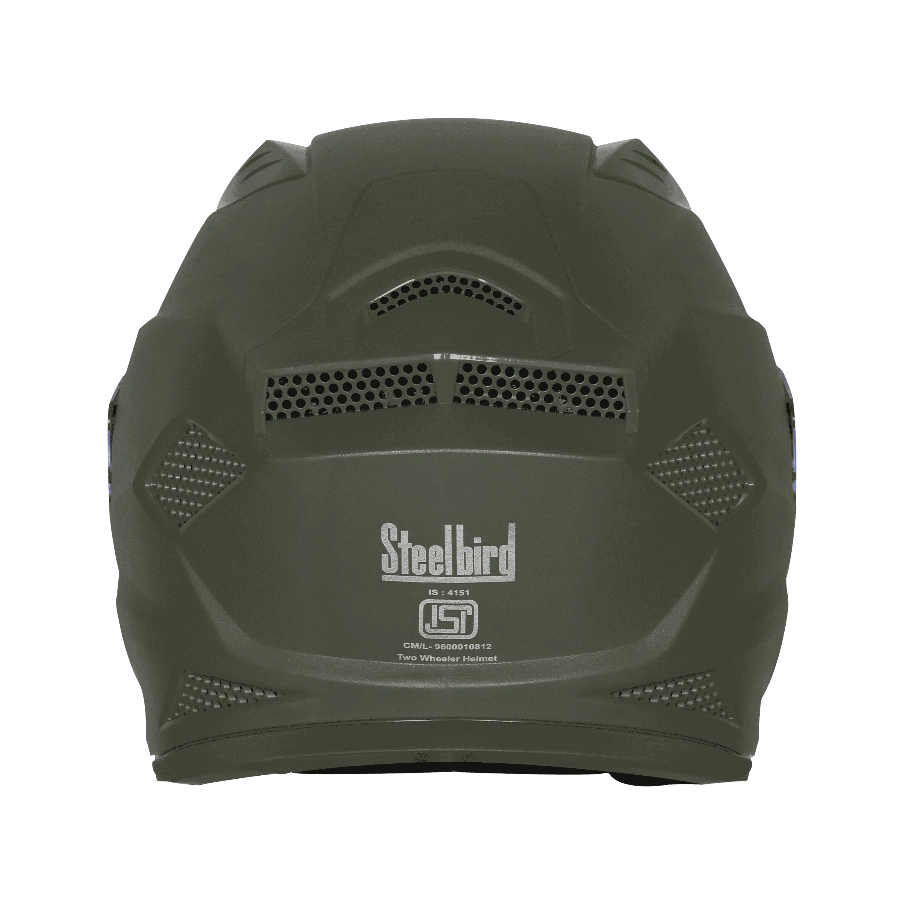 STEELBIRD SBH-25 SHARP DASHING BATTLE GREEN C/V 580 MM STEELBIRD SBH-25 SHARP DASHING BATTLE GREEN C/V 580 MM
