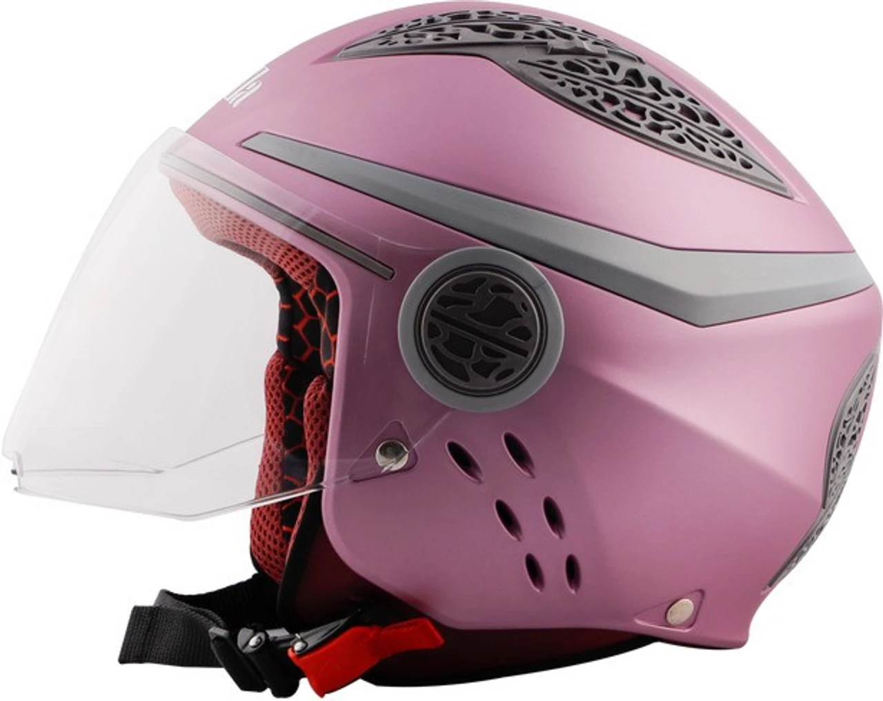 STEELBIRD SBH-26 BELLA GLOSSY PALE PURPLE C/V (L)