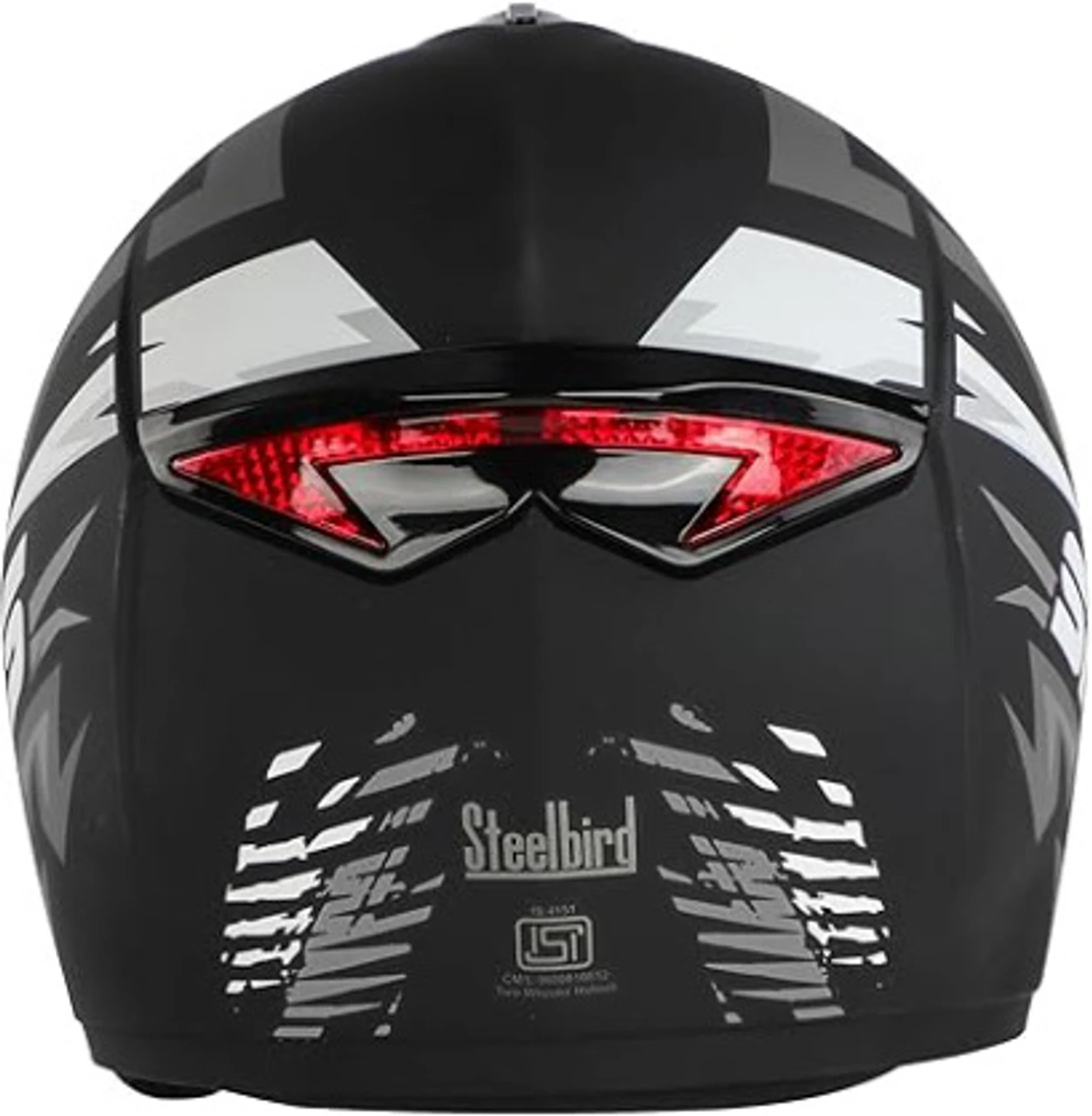 STEELBIRD SBH-34 ROX ISS R SPORTS MATT BLACK/GREY C/V 580 MM (M) STEELBIRD SBH-34 ROX ISS R SPORTS MATT BLACK/GREY C/V 580 MM (M)