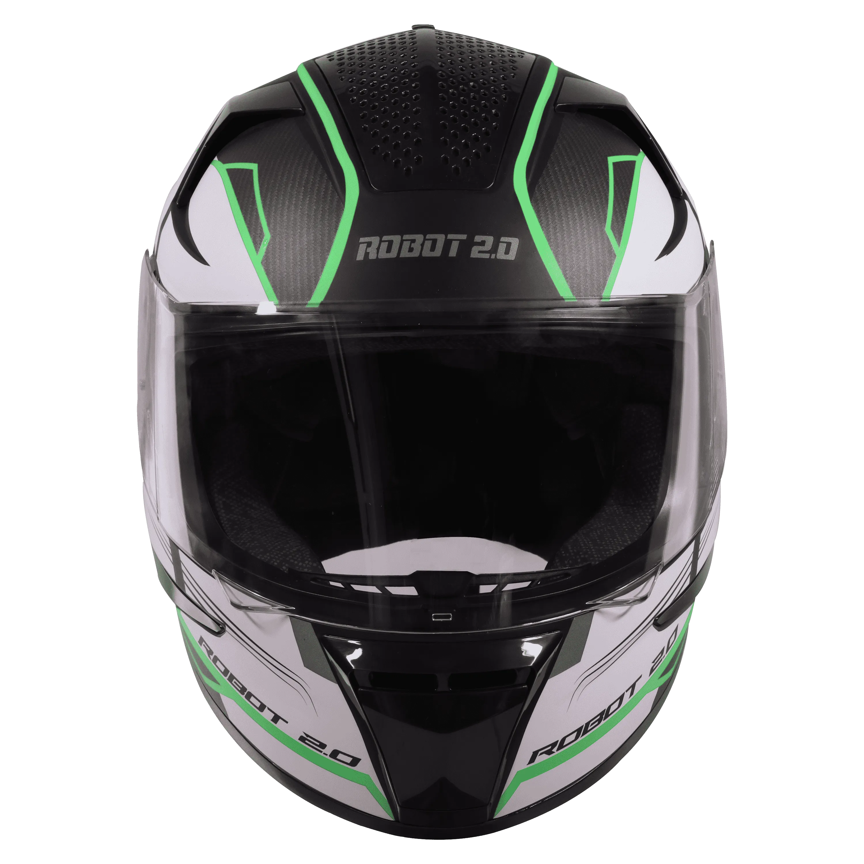 STEELBIRD SBH-35 DOT ROBOT 2.0 ADVENTURE GLOSSY BLACK/GREEN C/V (L) WITH EXTRA SILVER VISOR STEELBIRD SBH-35 DOT ROBOT 2.0 ADVENTURE GLOSSY BLACK/GREEN C/V (L) WITH EXTRA SILVER VISOR