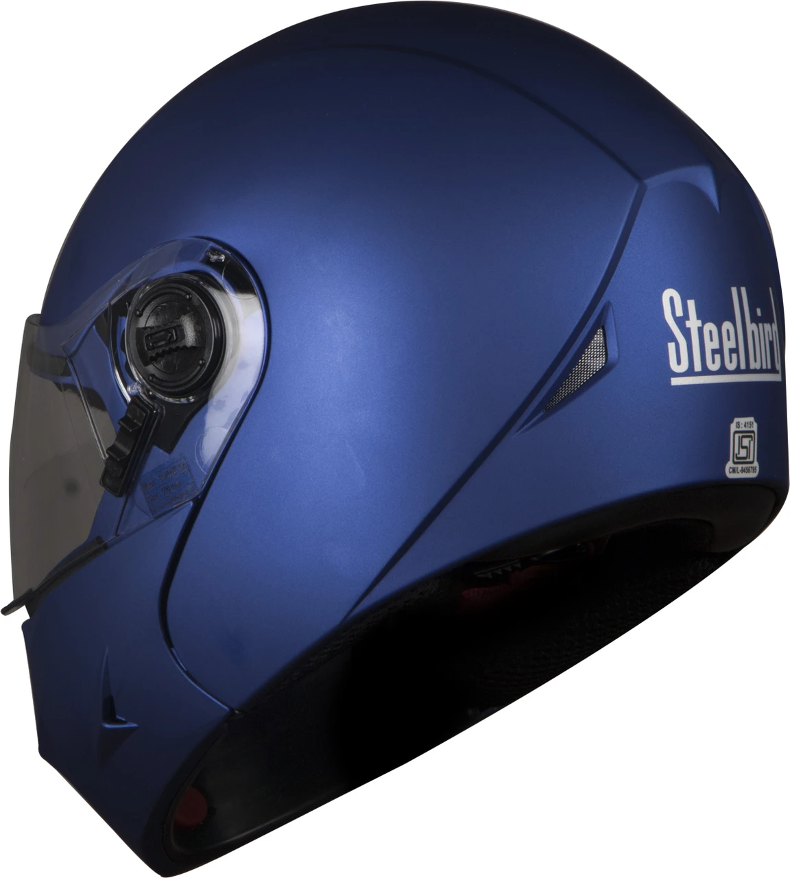 STEELBIRD SBH-4 OSCAR GLOSSY Y.BLUE C/V (L)