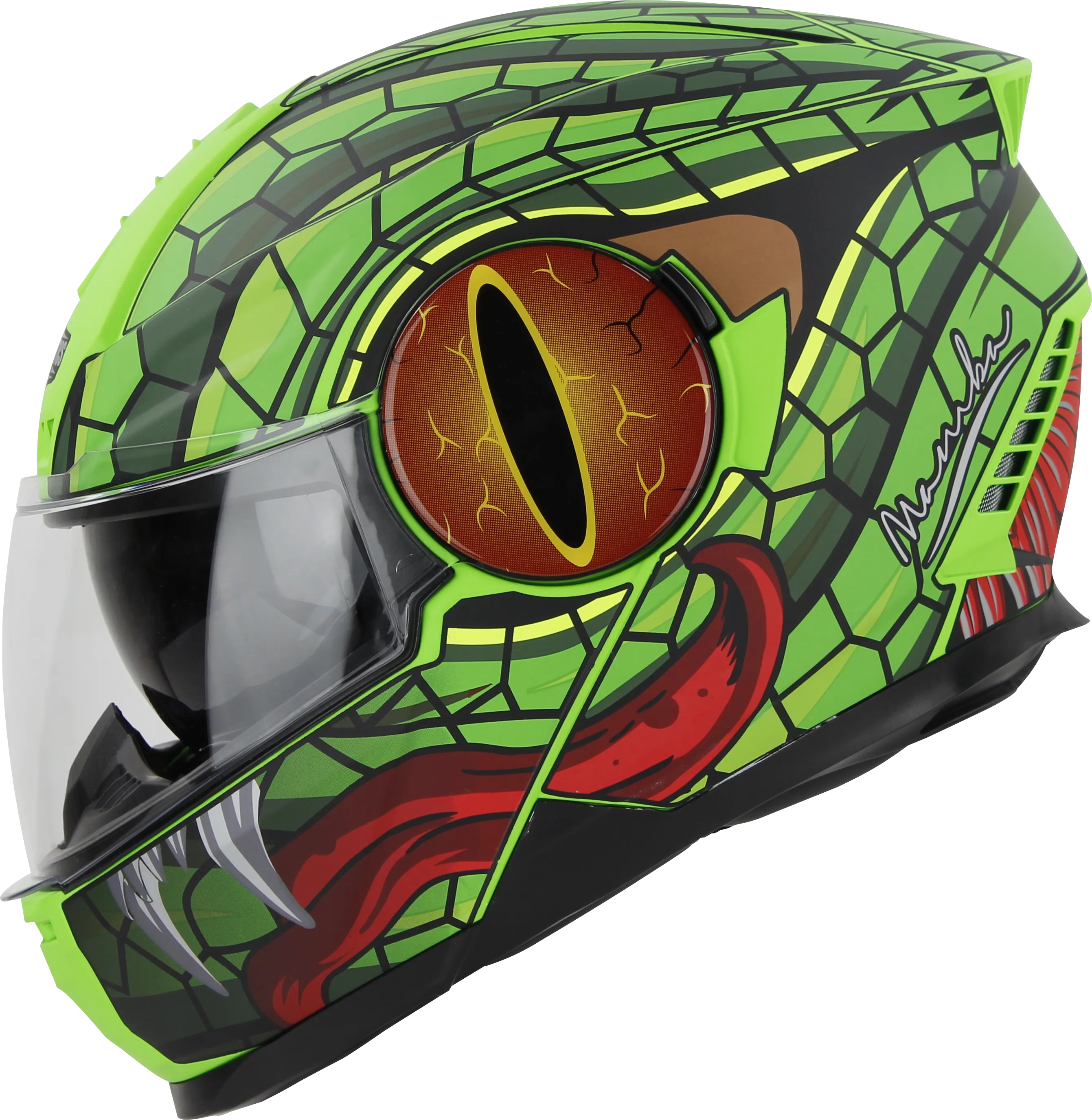 STEELBIRD SBH-40 ISS MAMBA GLOSSY GREEN/GREEN C/V 580 MM STEELBIRD SBH-40 ISS MAMBA GLOSSY GREEN/GREEN C/V 580 MM