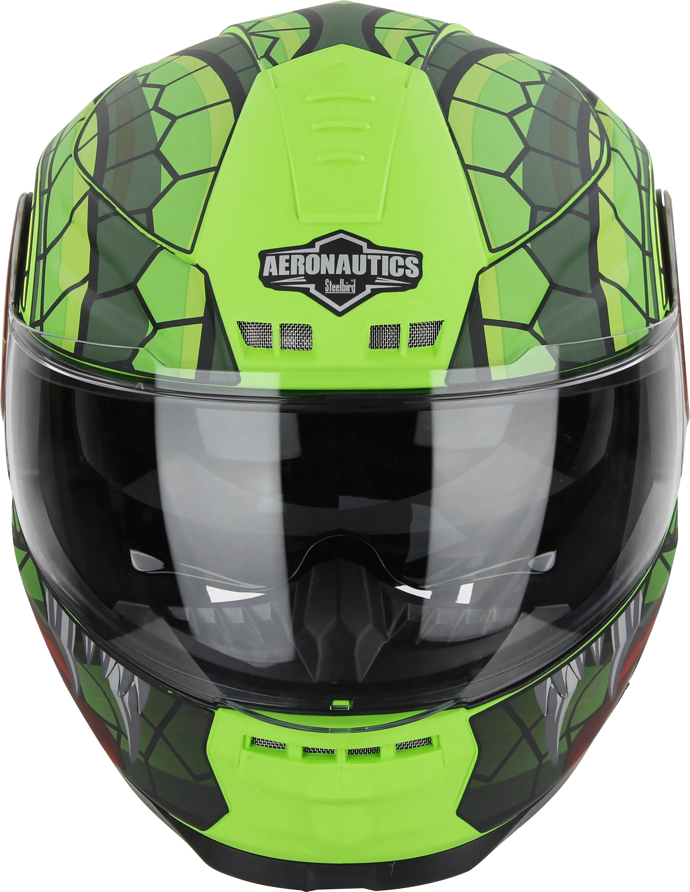 STEELBIRD SBH-40 ISS MAMBA GLOSSY GREEN/GREEN C/V 580 MM STEELBIRD SBH-40 ISS MAMBA GLOSSY GREEN/GREEN C/V 580 MM