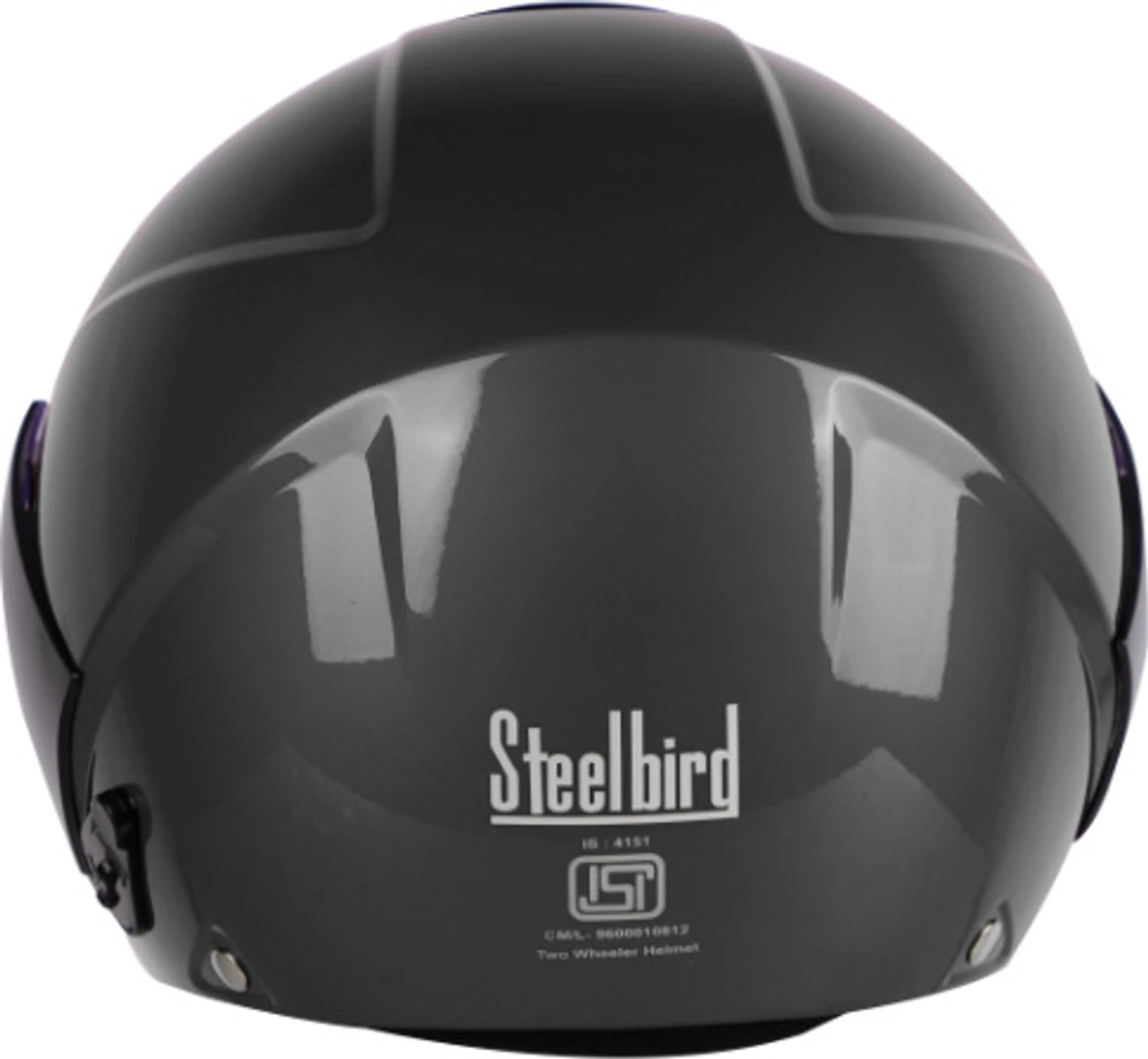 STEELBIRD SBH-5 TRIPLE NINE GLOSSY HONDA GREY C/V 600 MM