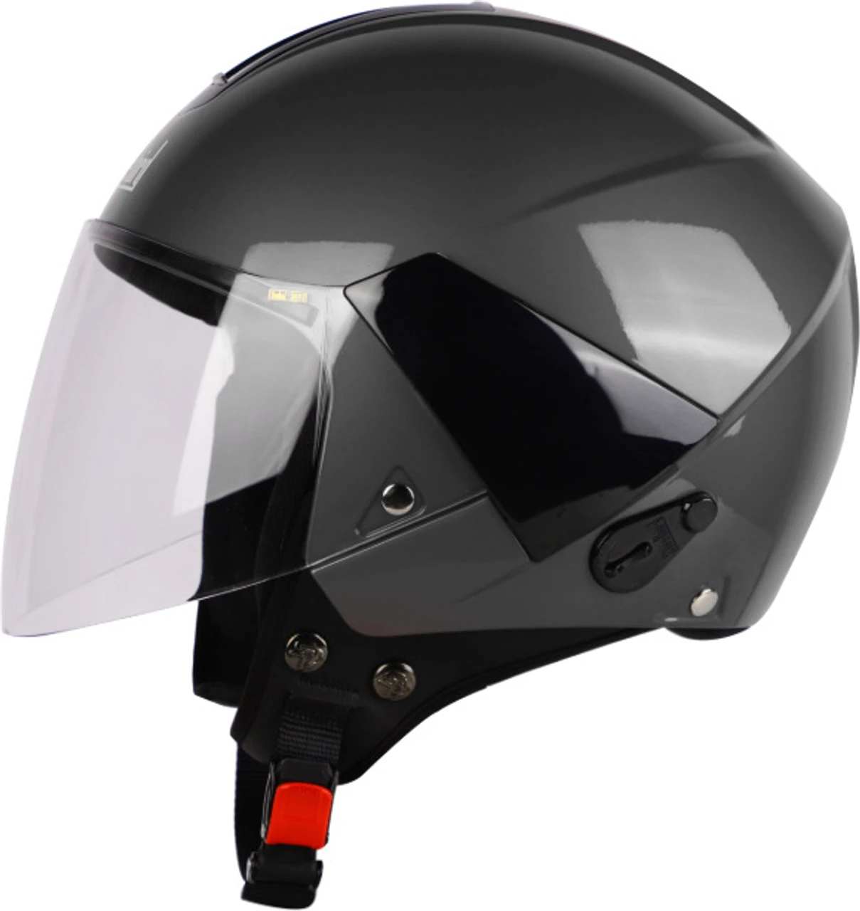 STEELBIRD SBH-5 TRIPLE NINE GLOSSY HONDA GREY C/V 580 MM STEELBIRD SBH-5 TRIPLE NINE GLOSSY HONDA GREY C/V 580 MM