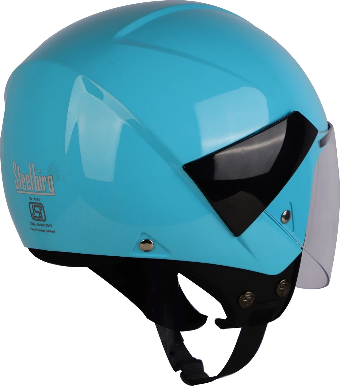 STEELBIRD SBH-5 TRIPLE NINE GLOSSY JAZZ BLUE C/V 580 MM STEELBIRD SBH-5 TRIPLE NINE GLOSSY JAZZ BLUE C/V 580 MM