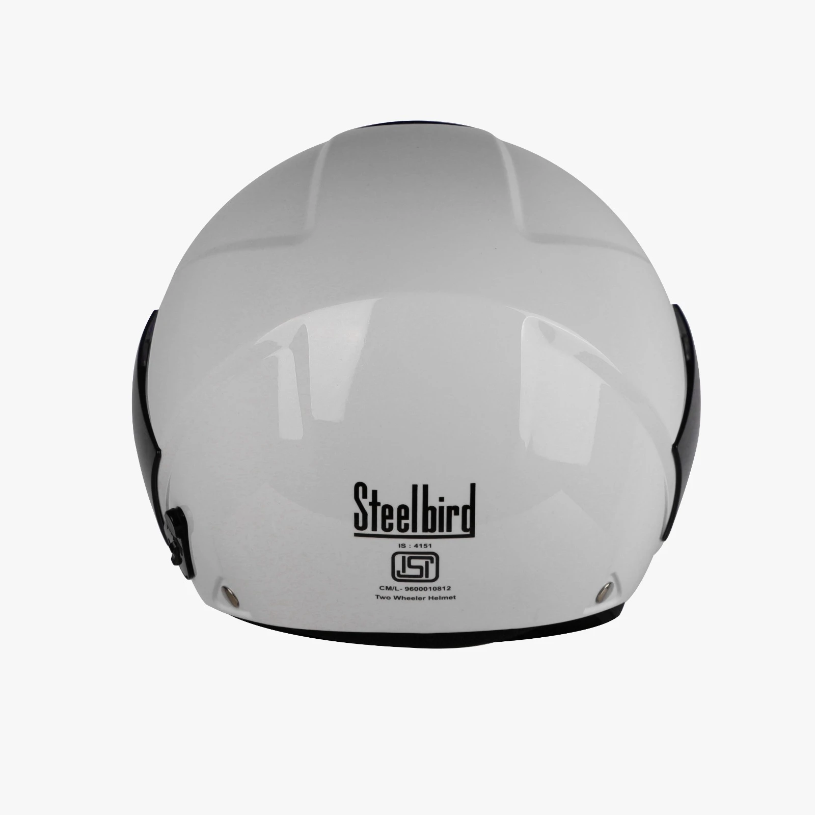 STEELBIRD SBH-5 TRIPLE NINE GLOSSY WHITE C/V 600 MM STEELBIRD SBH-5 TRIPLE NINE GLOSSY WHITE C/V 600 MM