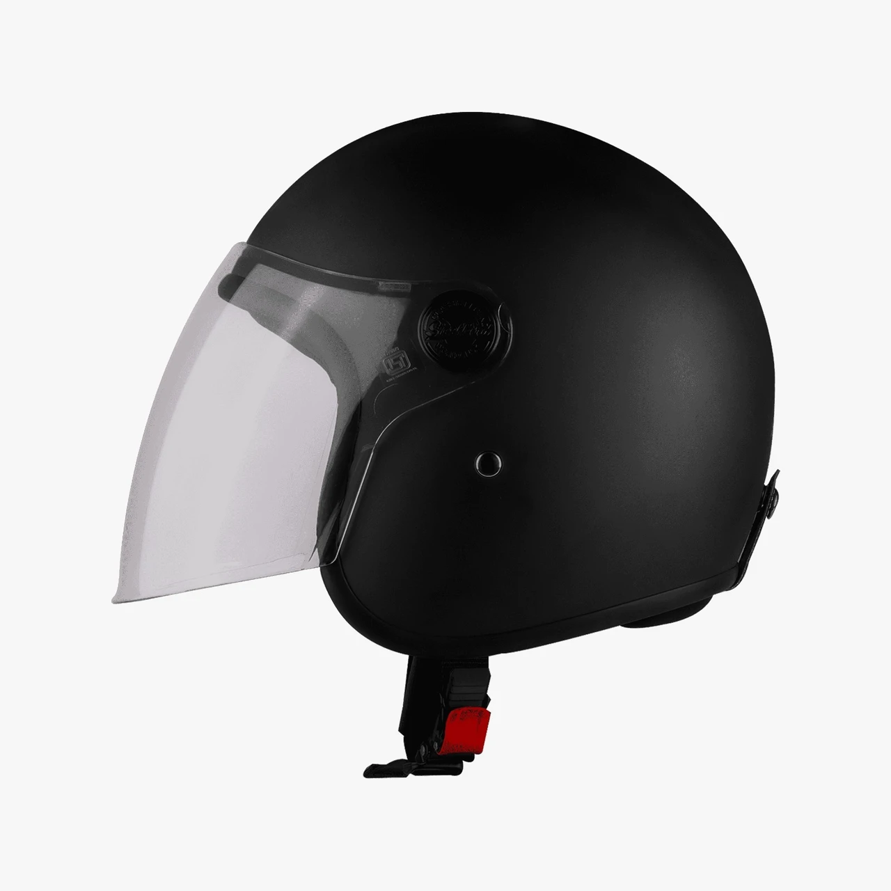 STEELBIRD SBH-56 VINTAGE GLOSSY BLACK C/V 580 MM (LONG VISOR) STEELBIRD SBH-56 VINTAGE GLOSSY BLACK C/V 580 MM (LONG VISOR)