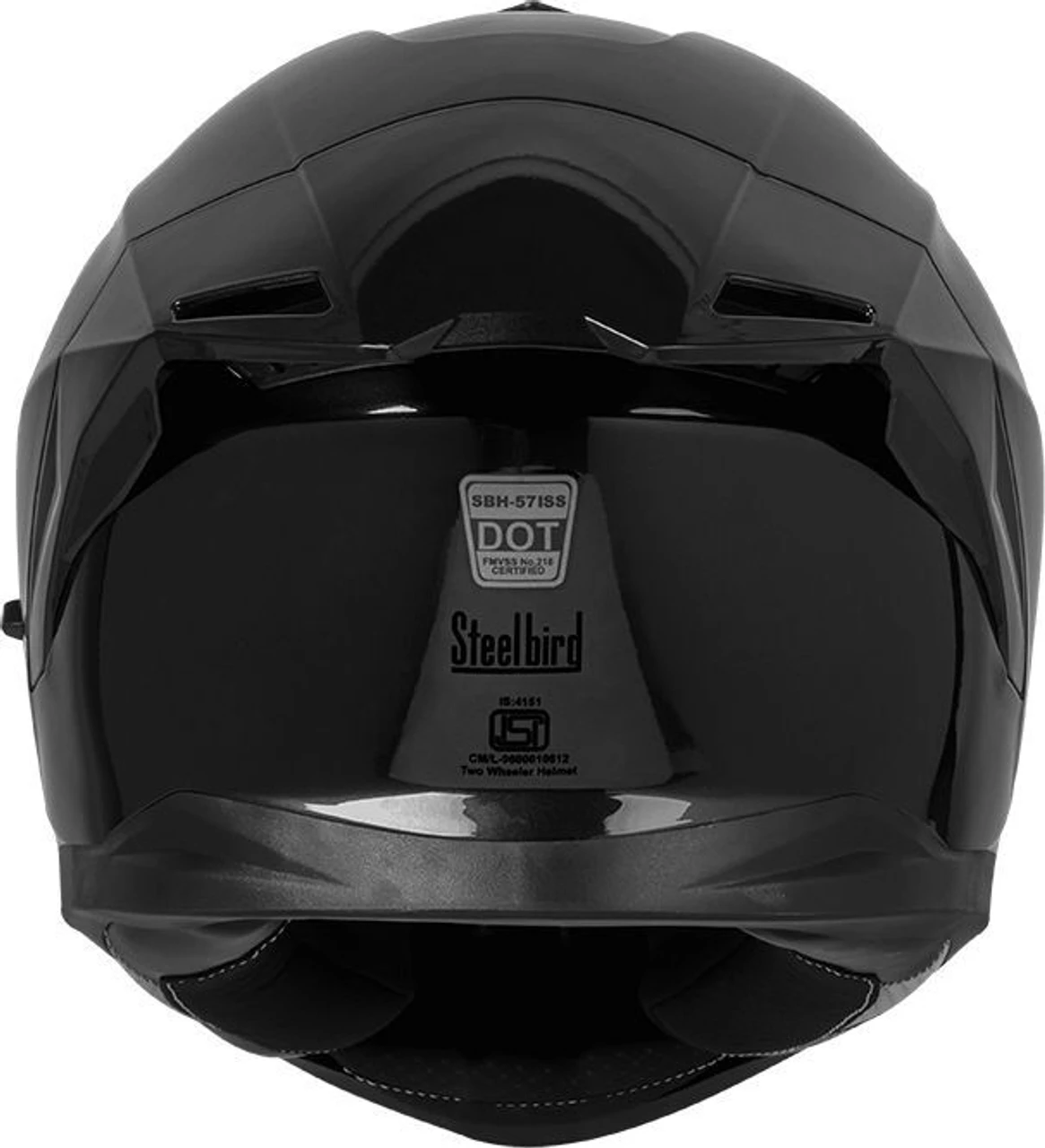 STEELBIRD SBH-57 ISS FIGHTER STEELBIRD MATT BLACK C/V 580 MM