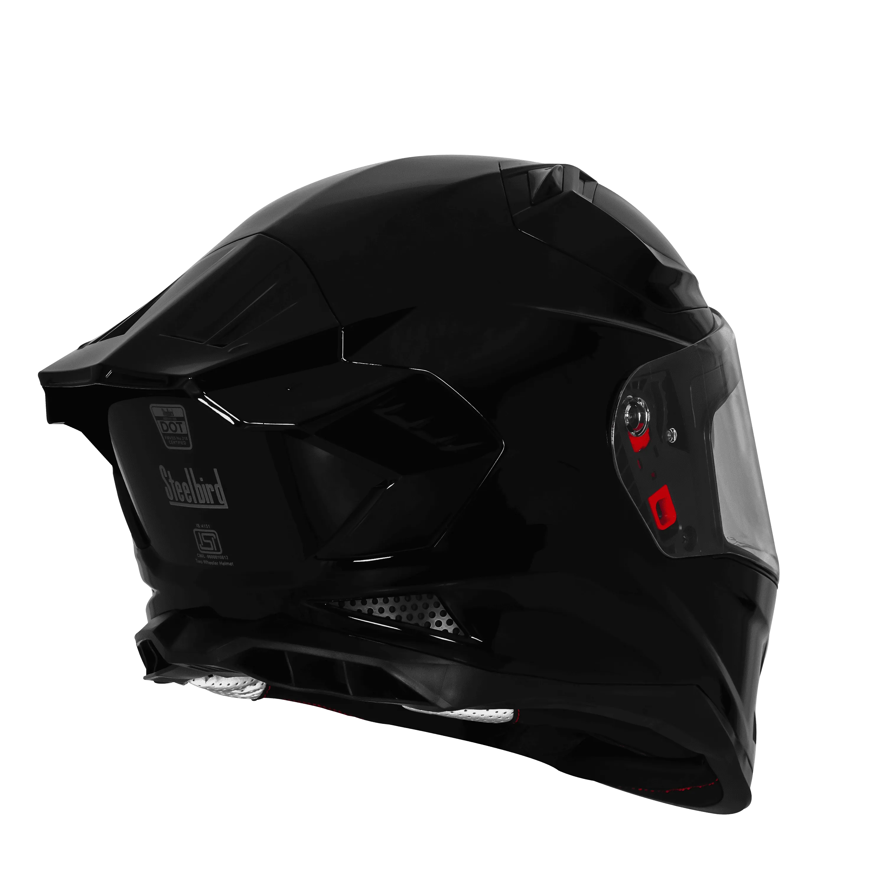STEELBIRD SBH-61 ISS SXE MATT BLACK WITH TPE EDITION C/V 580 (C.V.+S.V.) STEELBIRD SBH-61 ISS SXE MATT BLACK WITH TPE EDITION C/V 580 (C.V.+S.V.)