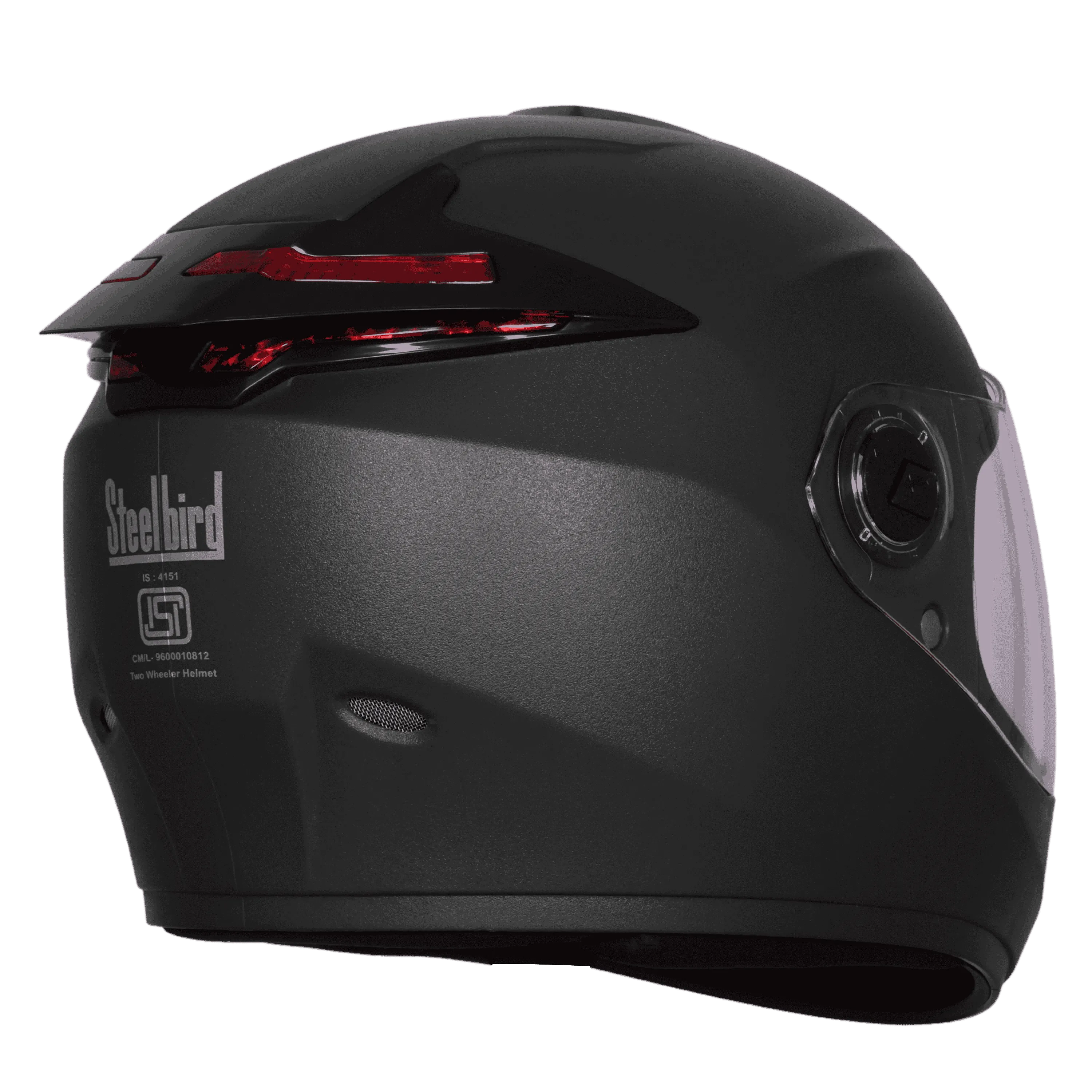STEELBIRD SBH-62 ZOOM RF DASHING BLACK C/V 580 MM (EXTRA FREE SMOKE VISOR) STEELBIRD SBH-62 ZOOM RF DASHING BLACK C/V 580 MM (EXTRA FREE SMOKE VISOR)