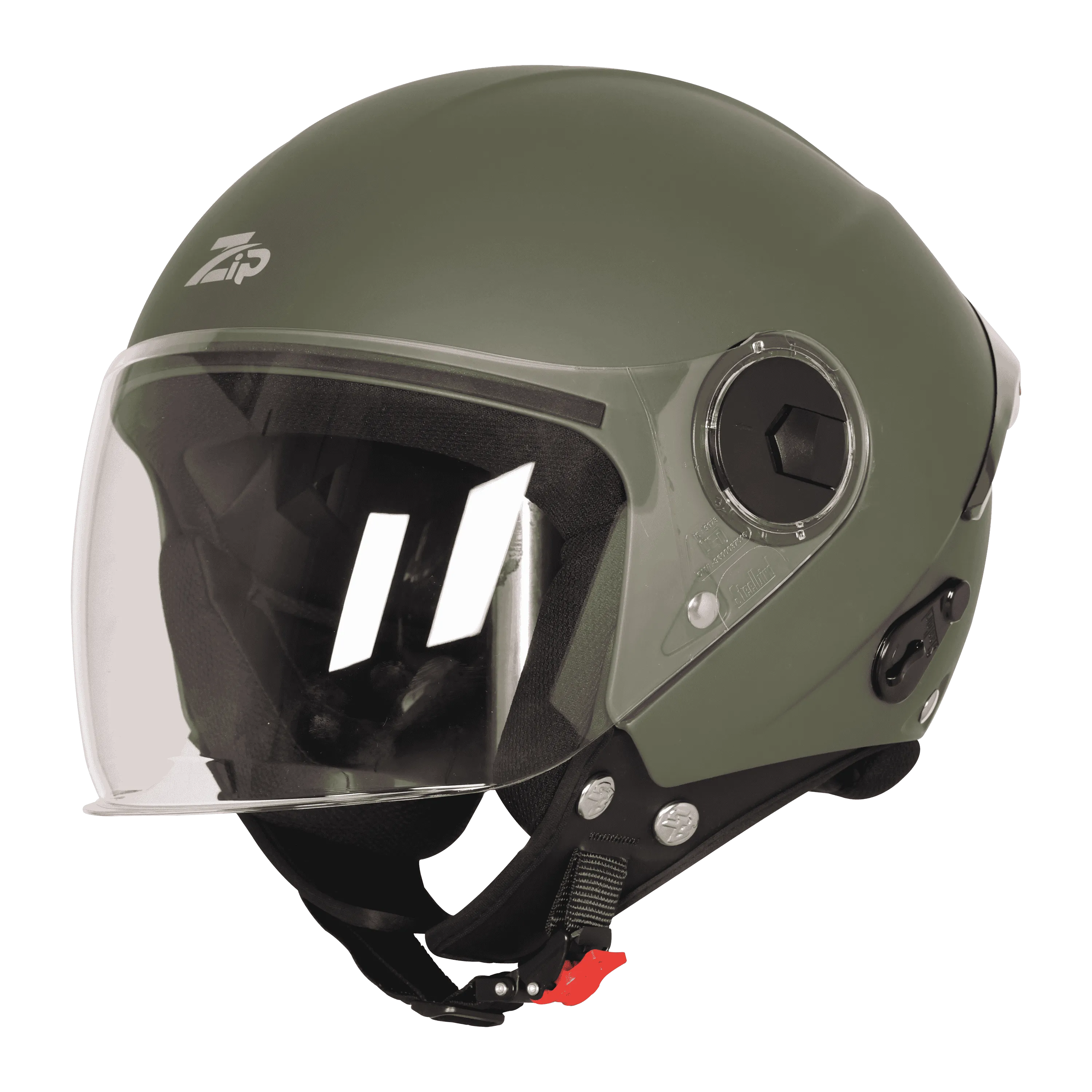 STEELBIRD SBH-64 ZIP RF DASHING BATTLE GREEN C/V 580 MM STEELBIRD SBH-64 ZIP RF DASHING BATTLE GREEN C/V 580 MM