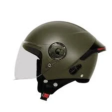 STEELBIRD SBH-64 ZIP RF DASHING BATTLE GREEN C/V 600 MM STEELBIRD SBH-64 ZIP RF DASHING BATTLE GREEN C/V 600 MM