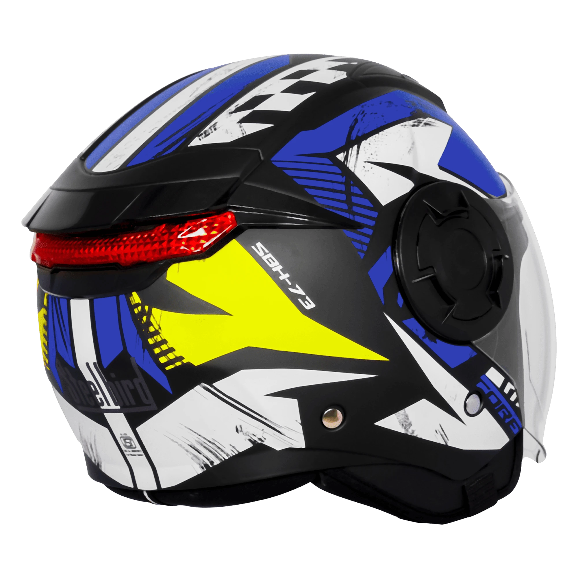 STEELBIRD SBH-73 DRX RF CORE MATT BLACK/BLUE 600 MM STEELBIRD SBH-73 DRX RF CORE MATT BLACK/BLUE 600 MM