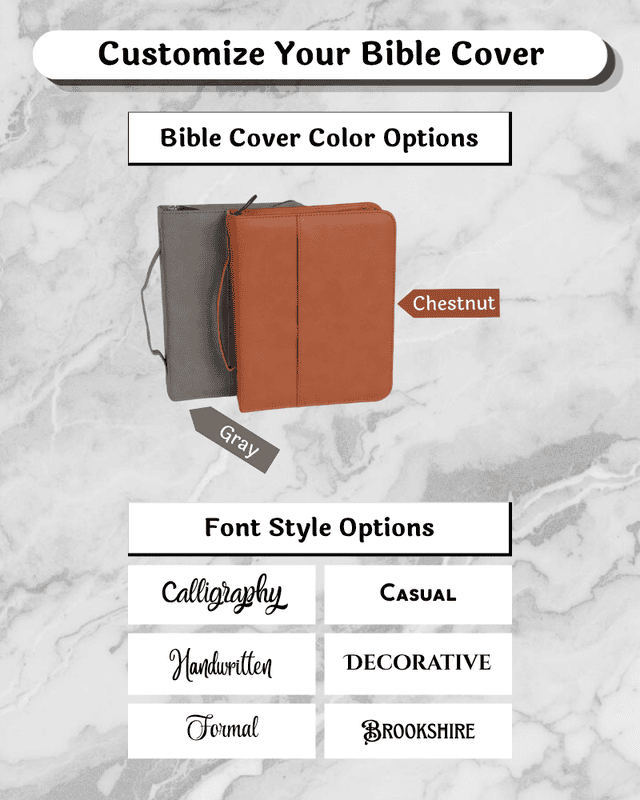 Saddle Collection Bible Cover