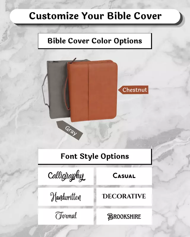 Saddle Collection Bible Cover