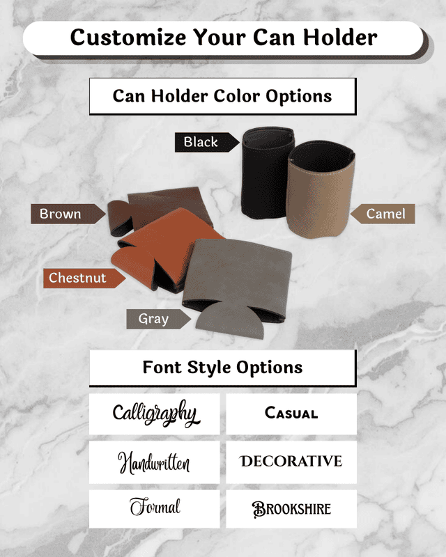 Saddle Collection Can Holder