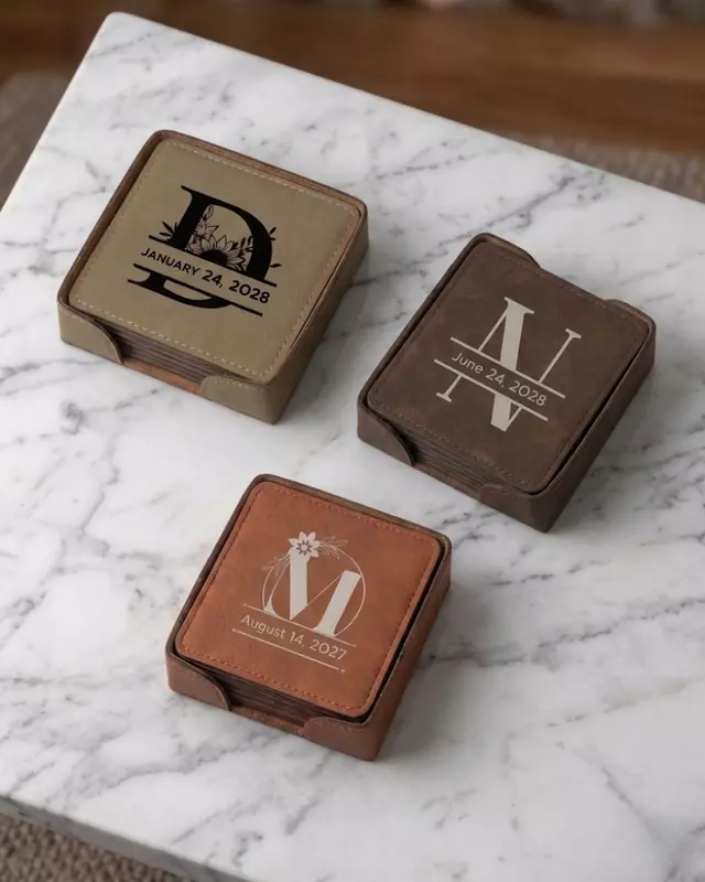 Saddle Collection Coasters, Set of 6