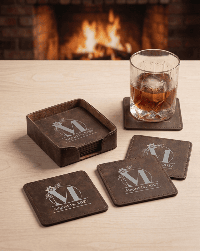 Saddle Collection Coasters, Set of 6