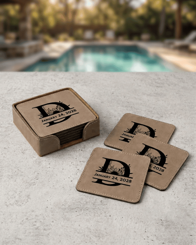 Saddle Collection Coasters, Set of 6