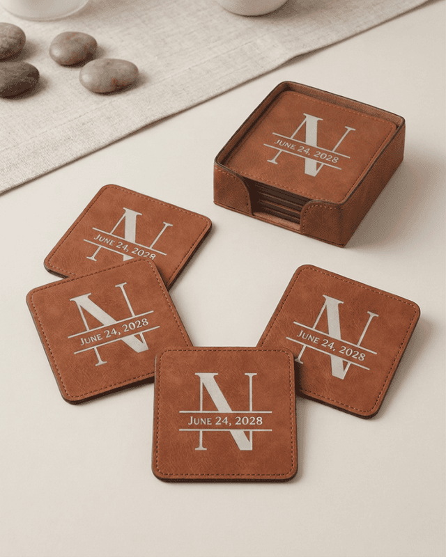 Saddle Collection Coasters, Set of 6