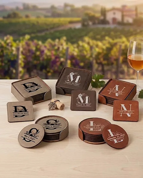 Saddle Collection Coasters, Set of 6