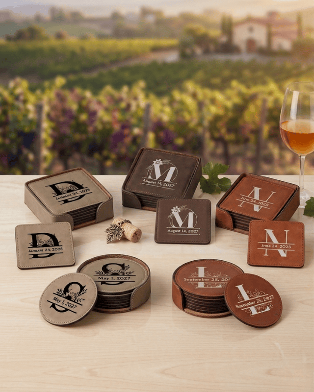 Saddle Collection Coasters, Set of 6