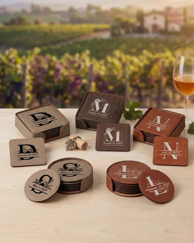 Saddle Collection Coasters, Set of 6