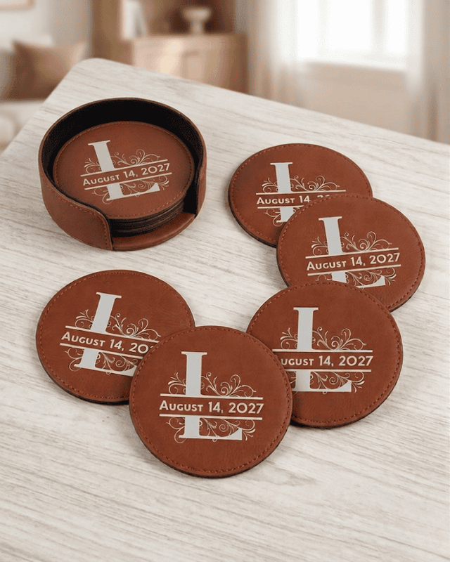 Saddle Collection Coasters, Set of 6