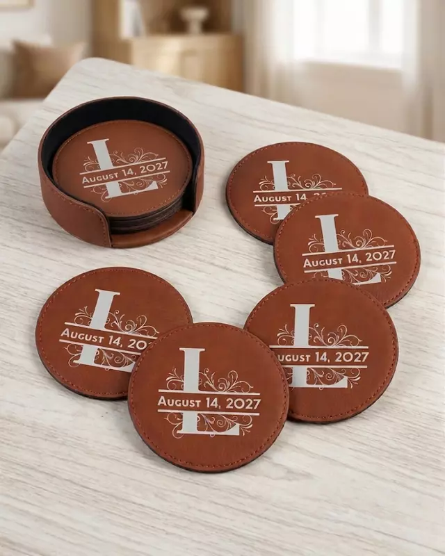 Saddle Collection Coasters, Set of 6