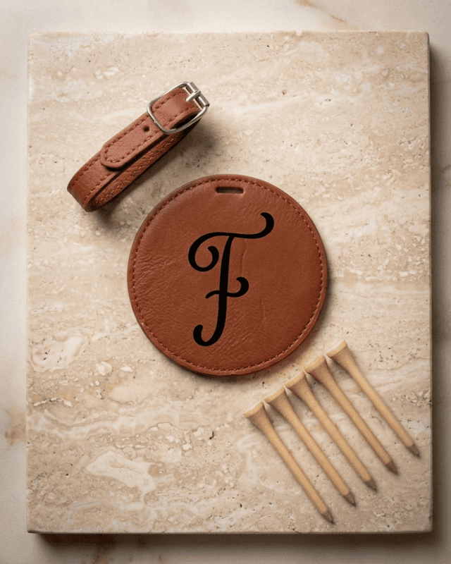 Saddle Collection Golf Tee Set