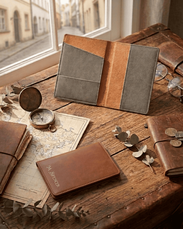 Saddle Collection Passport Holder