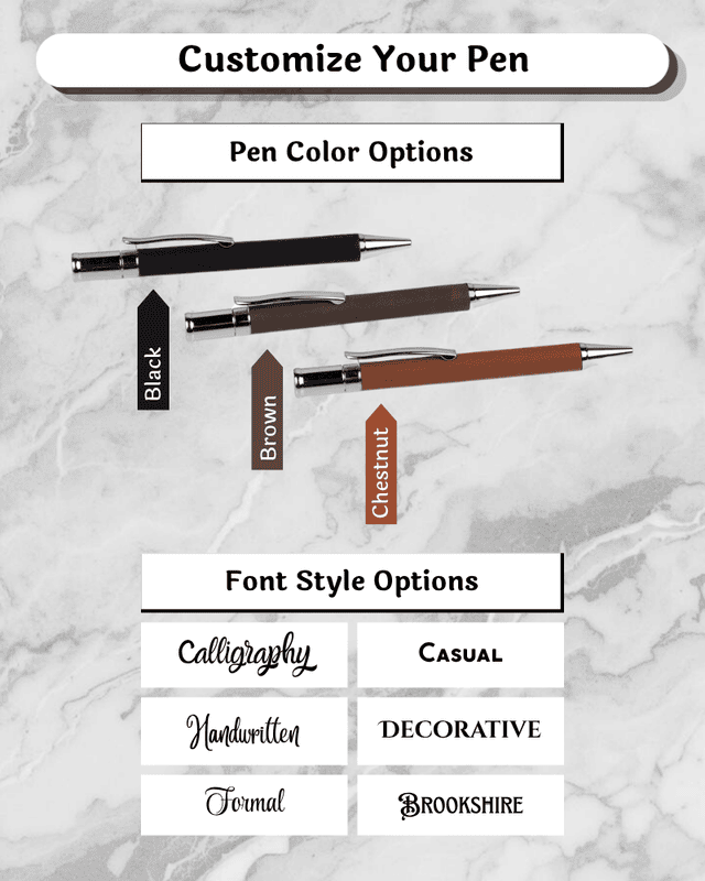 Saddle Collection Pen