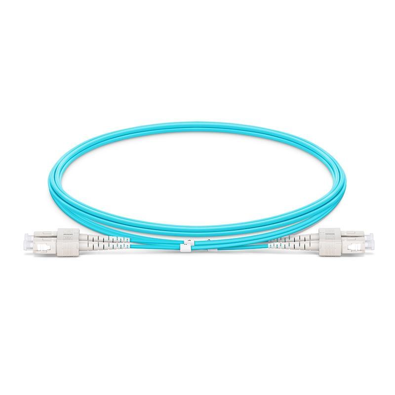 SC-SC multi mode duplex 2M fibre optic patch cable OM3