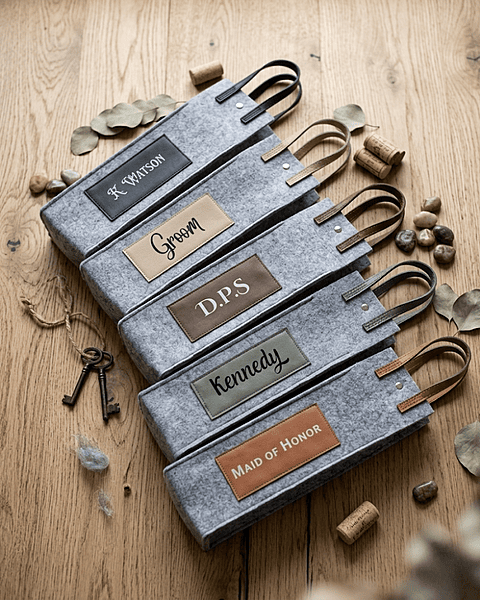 Saddle Collection Wine Bag