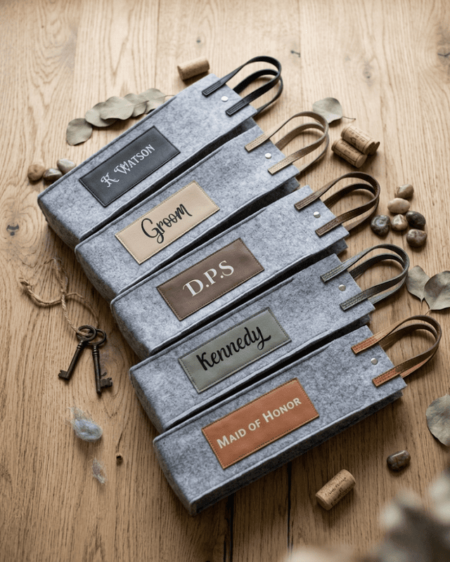Saddle Collection Wine Bag