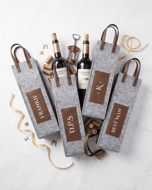 Saddle Collection Wine Bag