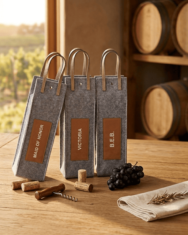 Saddle Collection Wine Bag