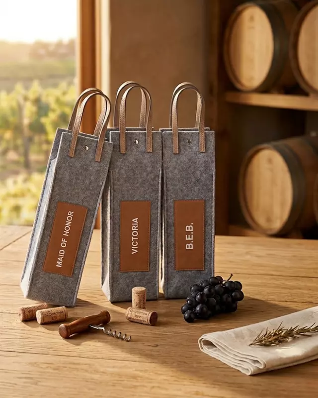 Saddle Collection Wine Bag