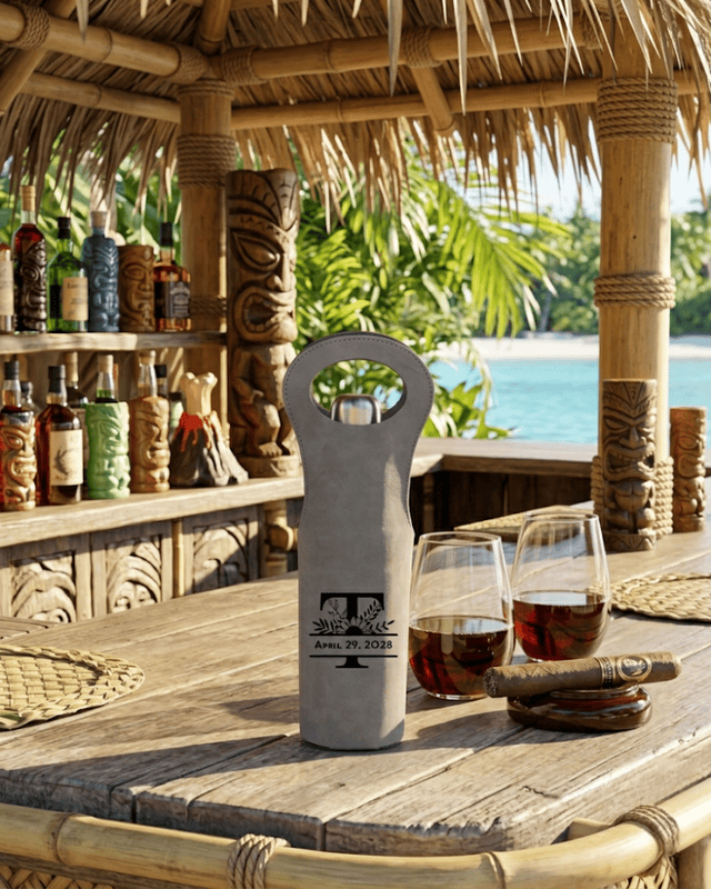 Saddle Collection Wine tote