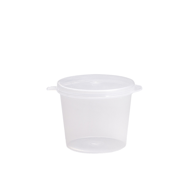 Portion Container with Hinged Lid 25ml Clear Ctn 3,000