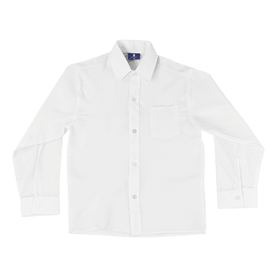 Unisex Long Sleeve School Shirt