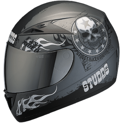 STUDDS SCORPION D3 MATT GUN GREY M/V (XL)