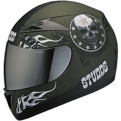 STUDDS SCORPION D3 MILITARY GREEN M/V (XL)